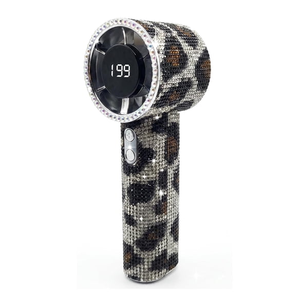 Ventilador Portátil Fussybussy Diamond 199 Velocidades USB Recargable