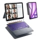 thumbnail image 1 of Funda con teclado WIWU para iPad Air 13 y Pro 12.9 con trackpad, gris, 1 of 8
