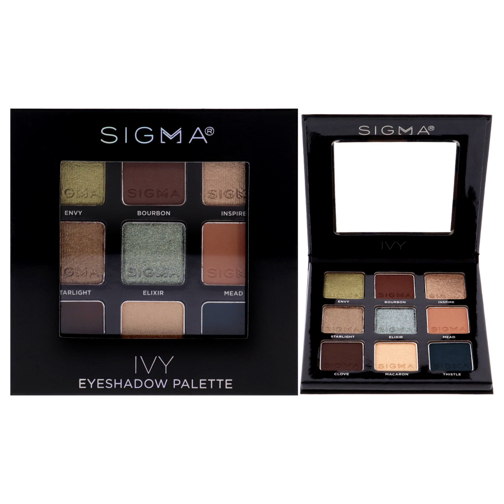 Paleta De Sombras Sigma Ivy 1 Ml Mujer