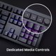 thumbnail image 5 of Teclado mecánico para juegos HyperX Alloy Rise intercambiable en caliente, 5 of 7