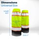 thumbnail image 2 of Leg Gaiters Global Glove GGS, malla de poliéster de alta visibilidad, 2 of 6