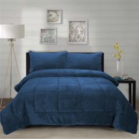 Chantilly - Cubrecama Coral Termico 2P Color Azulino