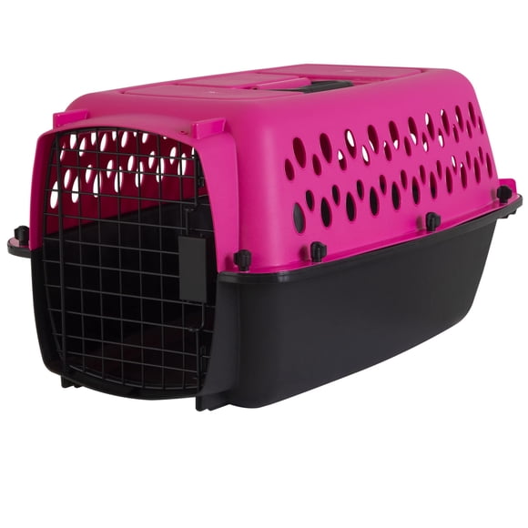 Caseta para perros Petmate Pet Porter Fashion 23, color rosa intenso, 6,8 kg