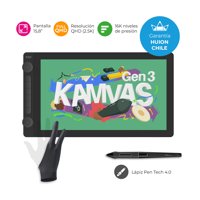 Huion - Tableta Gráfica Monitor Kamvas 16 (Gen 3) Doble Dial