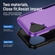 thumbnail image 4 of For Apple iPhone 16 Funda a Prueba de Golpes Resistente Protección de Cuerpo Completo de Alta Resistencia a Prueba de Polvo/caídas Cubierta Funda, Morado, para iPhone 16, 4 of 7