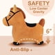 thumbnail image 5 of Hopping Horse iPlay iLearn Bouncy Pals Brown durante 18 a 36 meses, 5 of 7