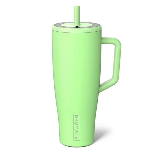 Vaso BrüMate Era 1183 ml con mango, pajita y tapa de acero inoxidable