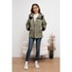 thumbnail image 3 of Chaqueta Mujer Cortaviento Impermeable Forro Interior Piel Capucha 007, 3 of 4