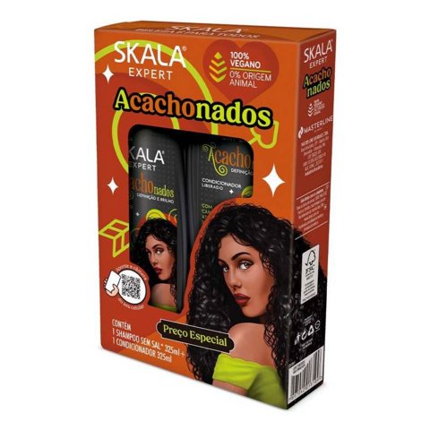 Skala - Kit Shampoo Acondicionador Acachonados 325Ml C/U