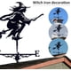 thumbnail image 2 of Veleta De Metal Con Soporte Para Techo Bruja, 2 of 4