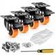 thumbnail image 1 of Placa giratoria Caster Wheels VEVOR de 5 cm con doble cierre, capacidad de 68 kg, 1 of 3