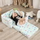 thumbnail image 5 of Sofá para niños pequeños MOMCAYWEX 2 en 1, suave con almohada en forma de estrella, 18 m o más, 5 of 6