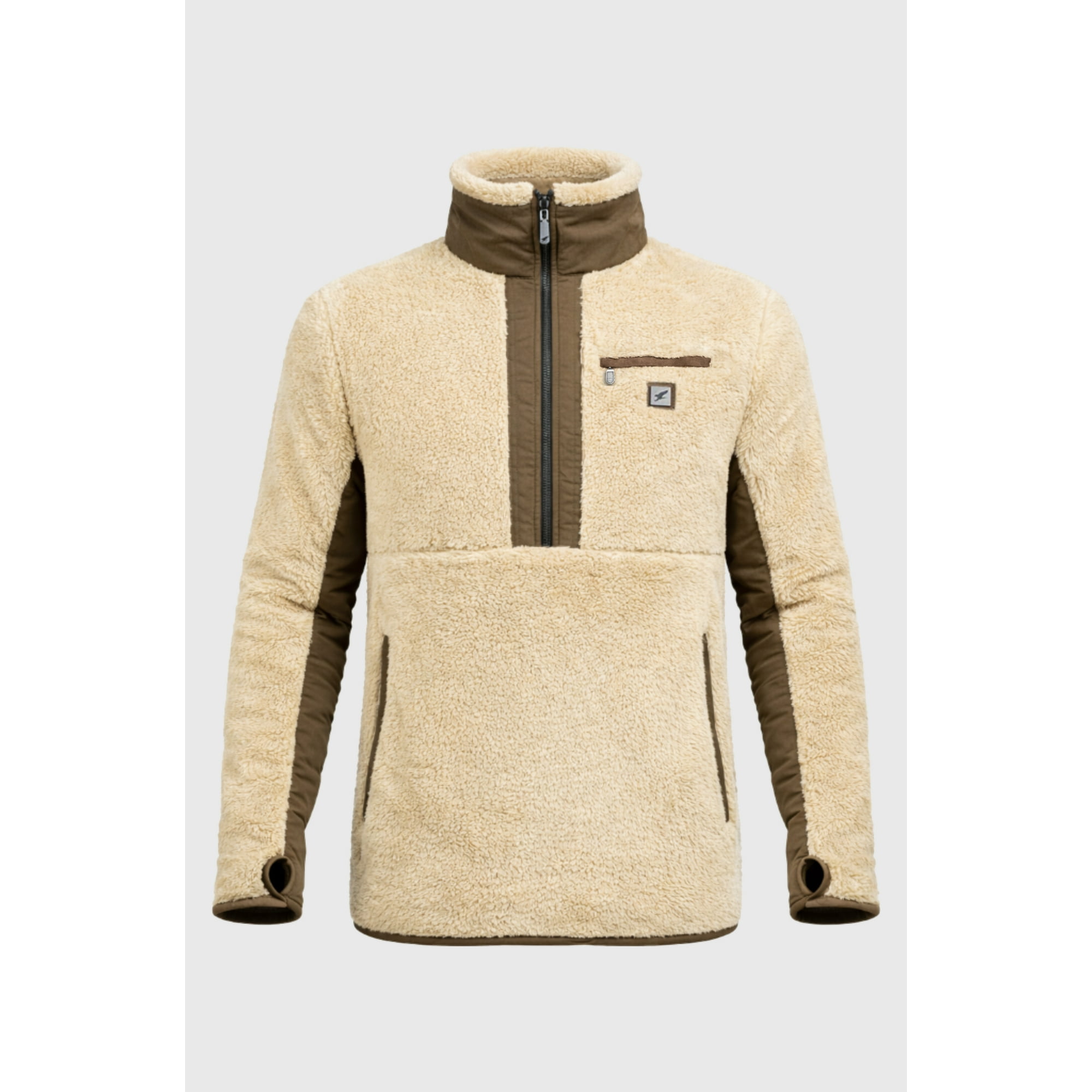 Polerón Shaggy Lander Taupe Hombre Falcone