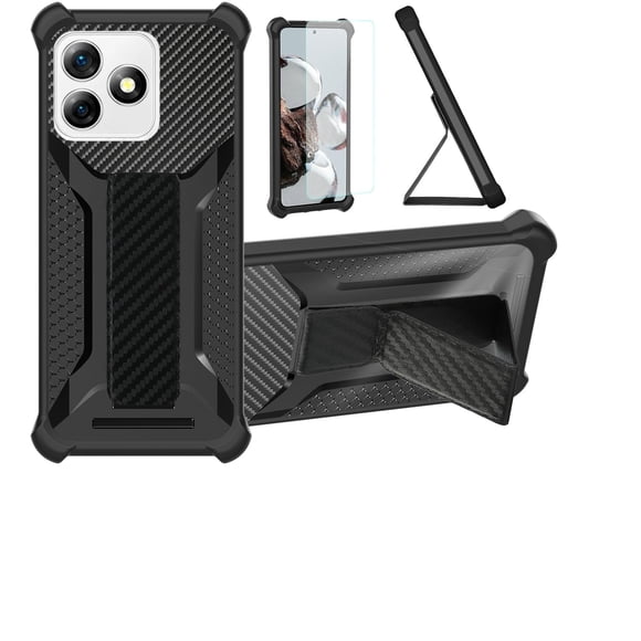 Funda para teléfono bojioderf Ulefone Note 18 Pro con soporte magnético
