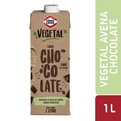 Bebida Vegetal Avena Chocolate 1 L Loncoleche