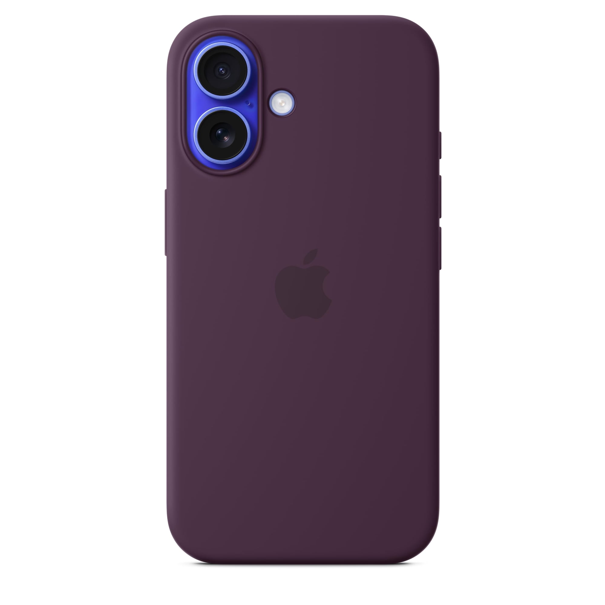 Funda Para Teléfono Apple Iphone 16 De Silicona Con Magsafe Plum