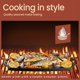 thumbnail image 4 of Plancha de hierro fundido BAKKENMASTER reversible 48 x 26 cm, 4 of 9
