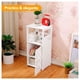 thumbnail image 2 of Organizador Estante Dormitorio Baño Velador Multiuso Blanco, 2 of 3