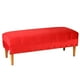 thumbnail image 2 of Banqueta Provenza Tachas 2c Felpa 04 Rojo, 2 of 2