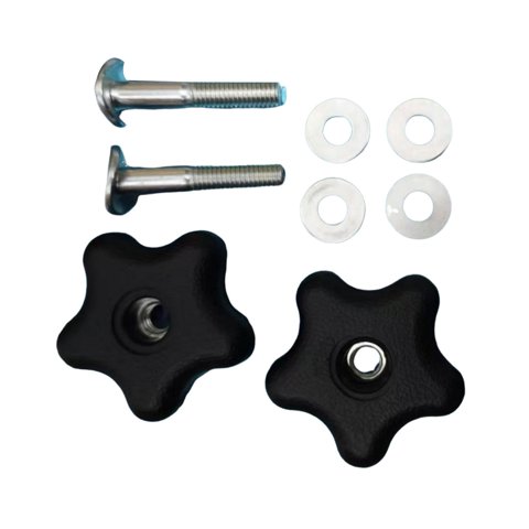 Magideal - Kit De 2 Piezas De Perilla De Manija Y Arandela De Tornillo, Repuesto, 107-3844, Piezas De Cortadora De Césped, Accesorio Portátil, Resistente Y Fácil