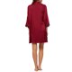 thumbnail image 3 of INSPIRE CHIC Conjunto de Pijama de Satén para Mujer con Encaje, Camisón y Bata de 2 Piezas, Ropa de Dormir con Manga 3/4 L Roja, 3 of 6