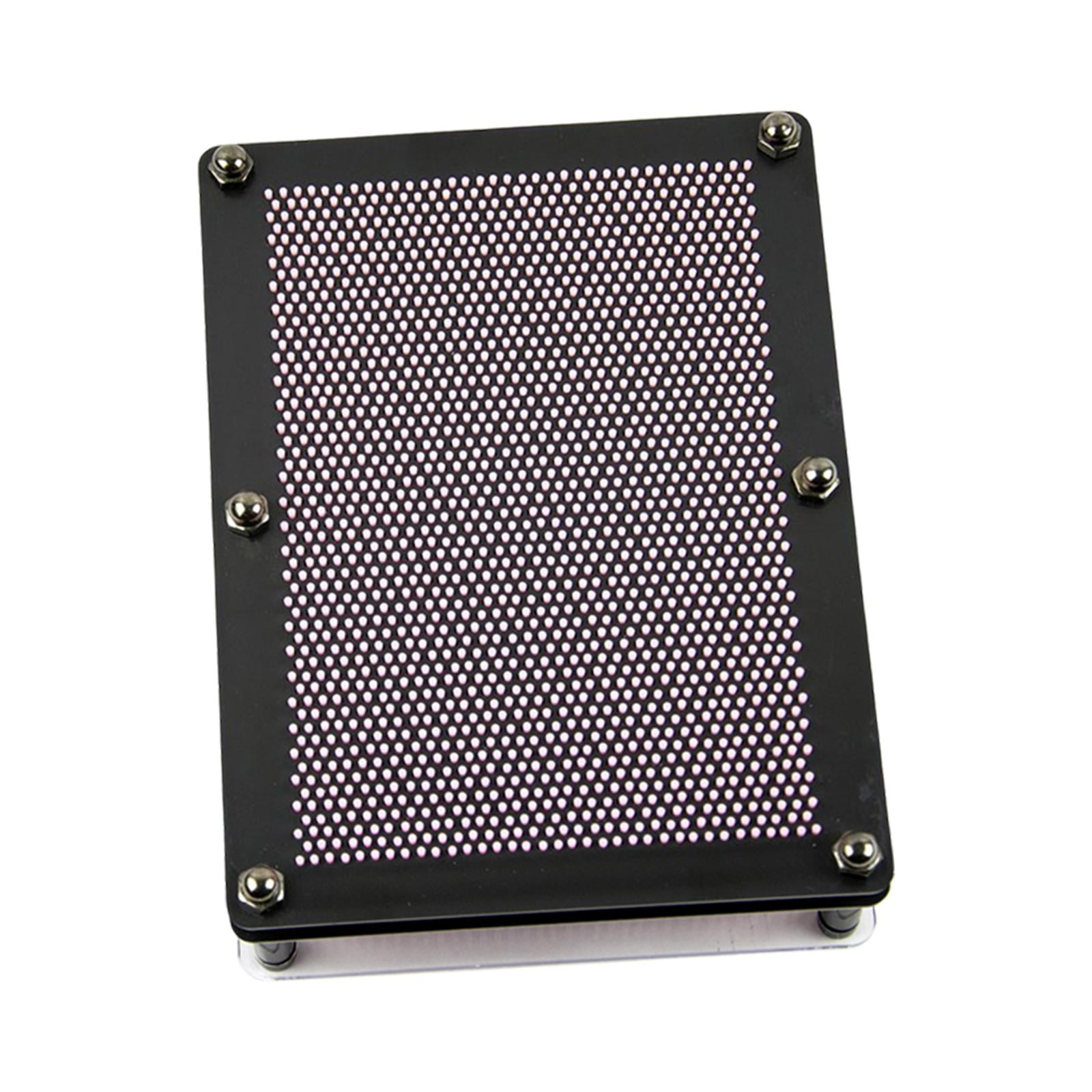 Magideal - Clásico 3d Pin Impresión De Juguete Ornamento Pp Art Pression 20cmx15cmx5.5cm Escultura Para Adultos Decoración Niños Regalo De Escritorio