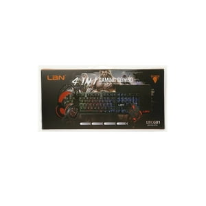 Lbn - Kit De Teclado, Mouse Y Audífonos Gamer