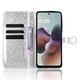 thumbnail image 5 of Funda Cartera Lunares Motorola Edge G56 5G con Tarjetero, Correa y Soporte Plata, 5 of 6