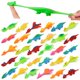 thumbnail image 1 of Juguetes con forma de dinosaurio Slingshot Pushmick, 30 unidades, TPR, 1 of 8