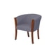 thumbnail image 2 of Sitial Dortmund Tapiz Lino Gris Oscuro, 2 of 3