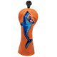 thumbnail image 1 of Funda De Cuero Para Cabeza De Palo De Golf 1 3 5 UT Funda Para Cabeza No. Etiqueta 3 5 Naranja, 1 of 5