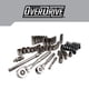 thumbnail image 2 of Juego de herramientas CRAFTSMAN OVERDRIVE 80 piezas Gunmetal Chrome, 2 of 9