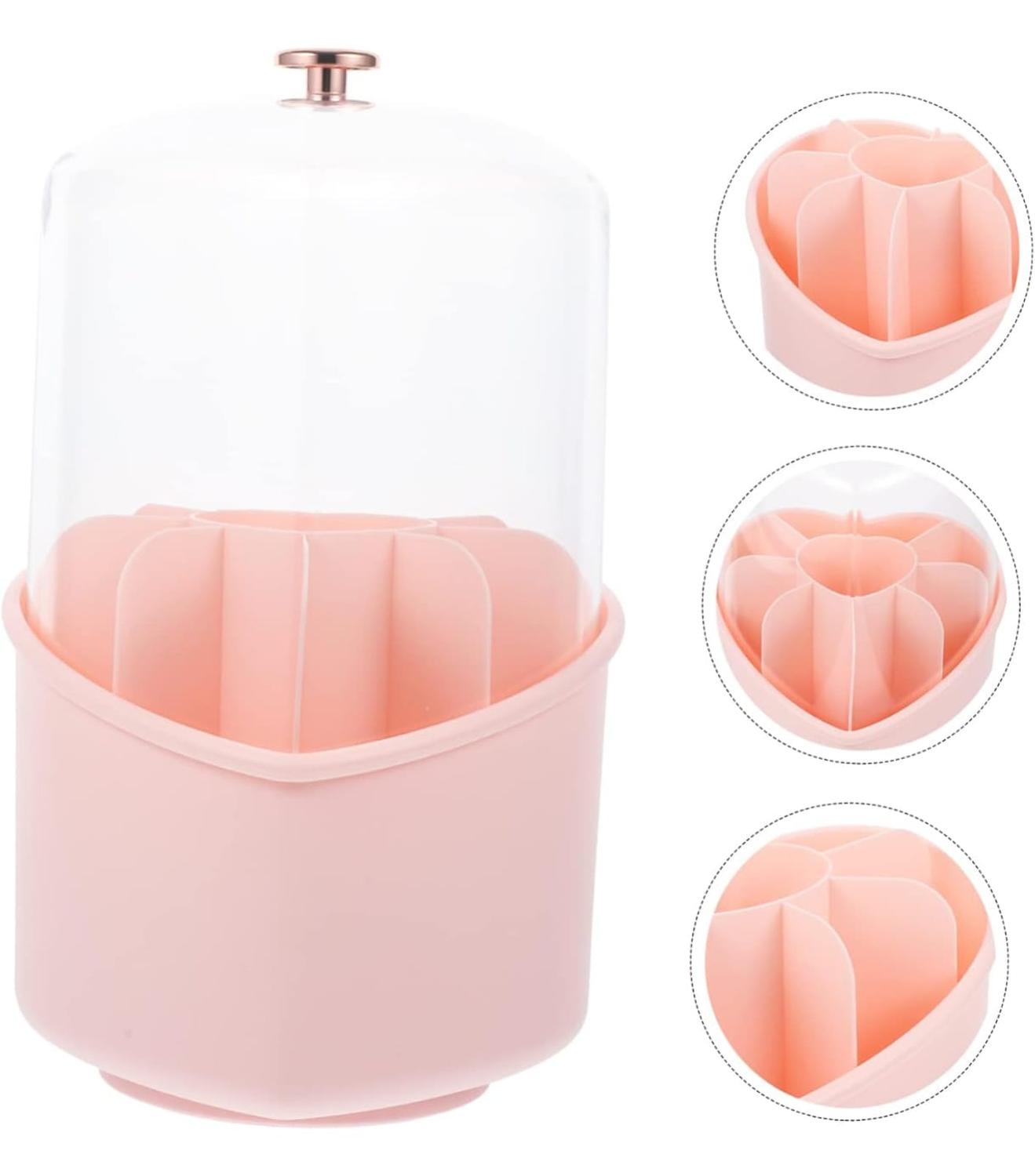 Genérico - Organizador De Cosméticos Y Maquillaje Color Rosado Rosa