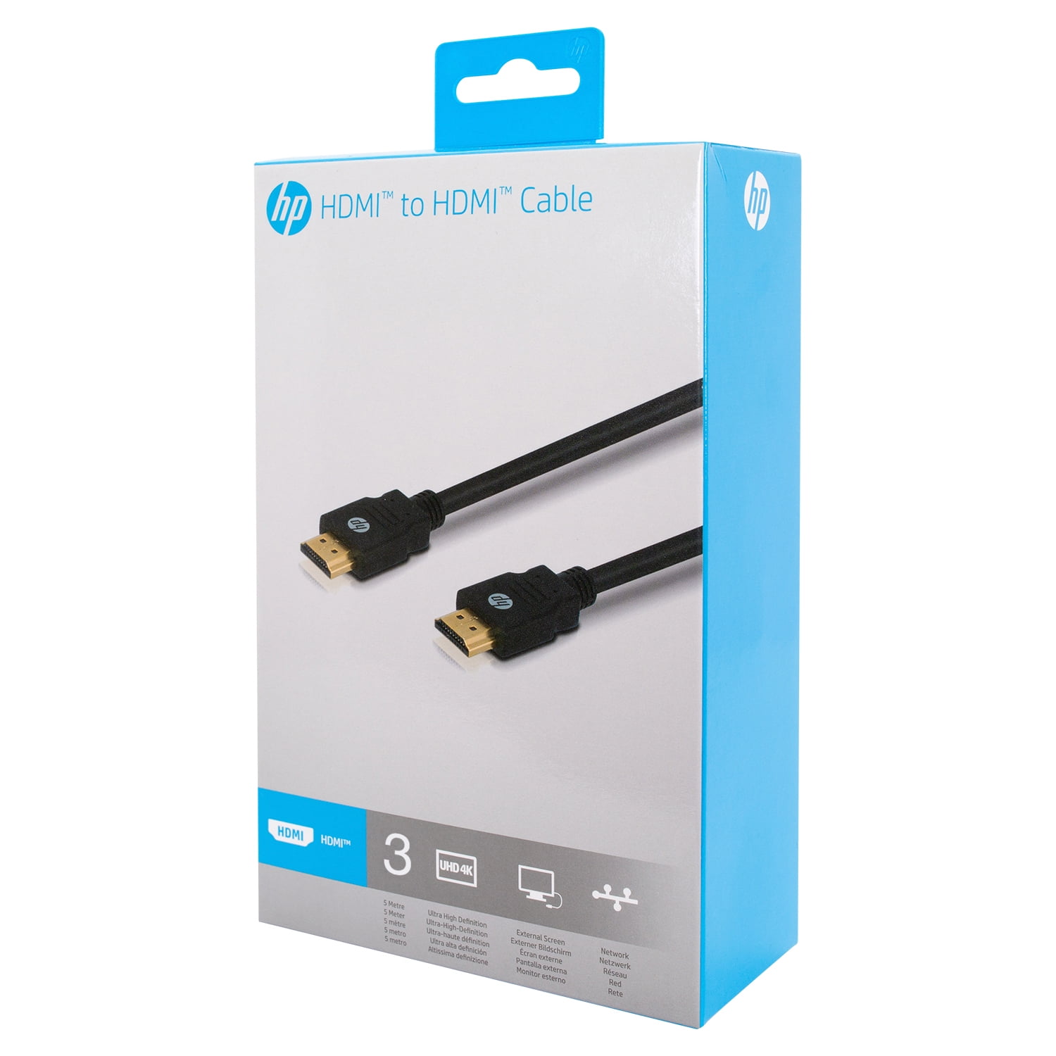 Hp - Cable Hdmi Negro 3 0 Metros Pro Ultra Dh 4k