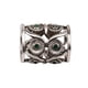 thumbnail image 1 of Anillo De La Mujer \ 's Bufanda Hebilla Del Modelo Del Búho De La Vendimia De Plata Antigua, 1 of 3
