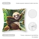 thumbnail image 5 of Kung Fu Panda Fundas de almohada de terciopelo con tema, regalos de funda de almohada, decoración para el hogar, cojín de lanzar, regalo de cumpleaños para fans y parejas. 50cm x 50cm., 5 of 6