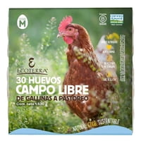 Huevos Color Gallina Libre A Pastoreo 30 Un 30 Un Ecoterra
