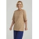 thumbnail image 4 of Polera Mujer Texturizada Beige Oscuro, 4 of 8