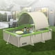thumbnail image 3 of Piscina Familiar Desmontable con Techo UV 293x200x65cm PVC Duro, 3 of 7