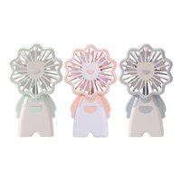 Genérico - Set 2 Mini Ventilador Portatil Astronauta Recargable Usb Lau