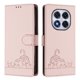 thumbnail image 5 of Funda tipo cartera FOXDOCK para Xiaomi Redmi Note 14 Pro 4G con soporte, ranuras, RFID, diseño de gato, 5 of 5