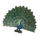 thumbnail image 2 of Miniatura Animales Aves Modelo Estatuilla Estatua Escultura Juguete Pavo Real, 2 of 5