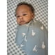thumbnail image 2 of Manta Swaddle Beba Modern Moments Slate Grey Goose, 2 of 3