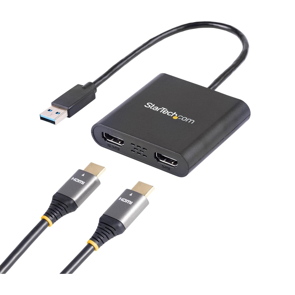 Adaptador Usb 3.0 A Doble Hdmi Startech 4k 1080p Windows