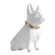 thumbnail image 2 of Bulldog Hucha Estatuilla Artístico Perro Hucha Pot Ni?o Regalo Blanco, 2 of 5