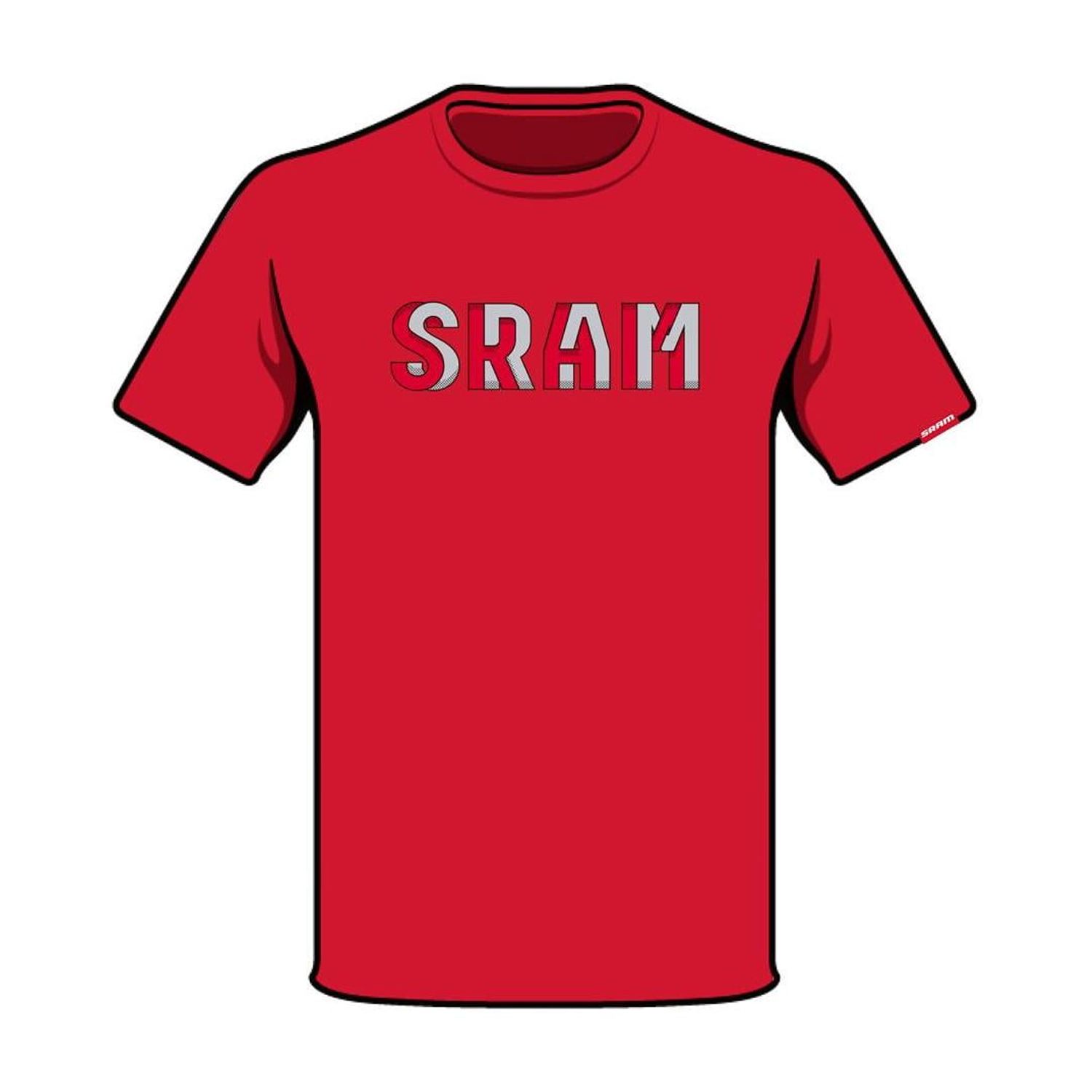 Polera Sram Manga Corta S2203 Rojo