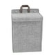 thumbnail image 3 of Cesta De Lavandería Colgante Plegable Cesta De Almacenamiento Para Colgar En La Pared Para Dormitorio Gris Grande, 3 of 5
