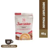 Café Juan Valdez Liofilizado Doypack 40G