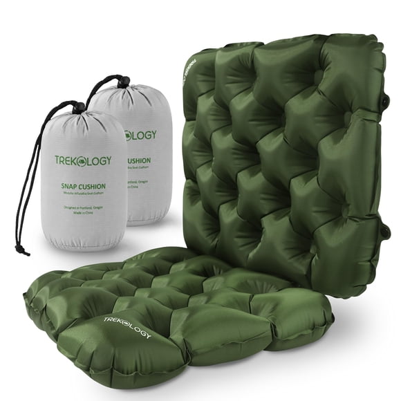 Almohada TREKOLOGY 46 cm Cojín Inflable con Sistema de Encaje