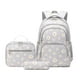 thumbnail image 1 of Set de mochilas EKUIZAI Daisy Prints para niños con lonchera y estuche para lápices, 1 of 3